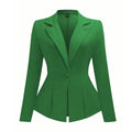 Plus-size Solid-color Ceinture costume de style européen et américain