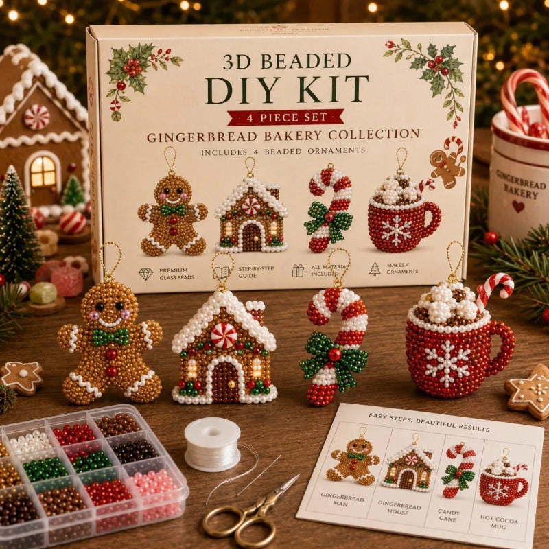 3D Perles Icônes de Noël Kit de bricolage