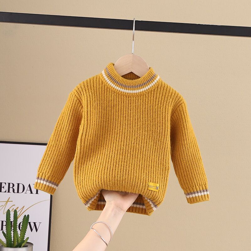Pull de cou rond pour enfants