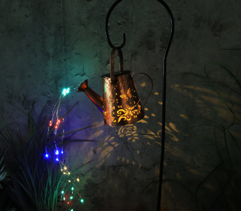 Lampe solaire à papillon Modèle de fer lampe