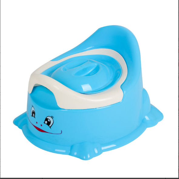 Bébé visage souriant Toilette-bleu-30.5 × 26 ×19.5cm-1 pièce