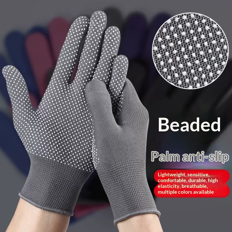 Antidérapant en nylon Et des gants de travail résistants à l'abrasion