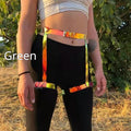 Anneau de jambe et accessoires de ceinture colorés