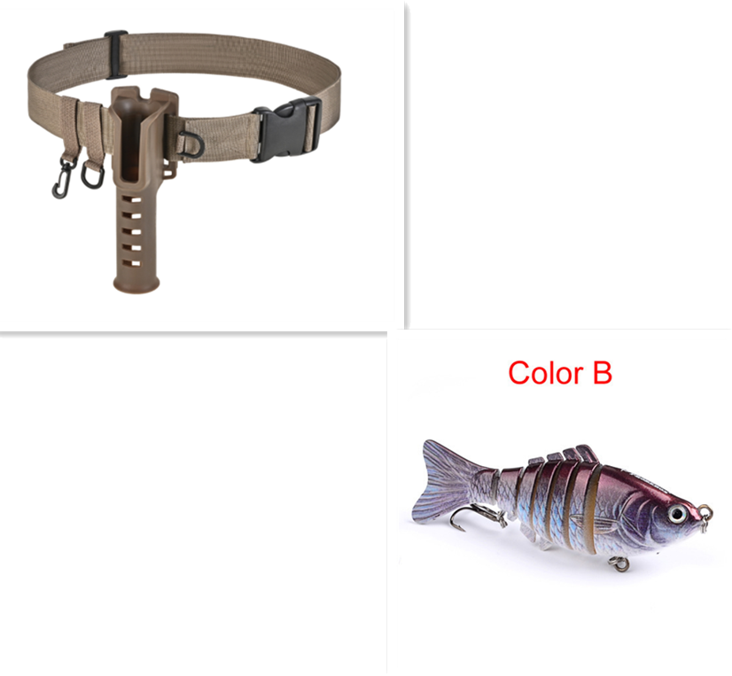 Lure de poisson Knotty Lure en plastique Lure Bionic Bait Style Lure de pêche bionique