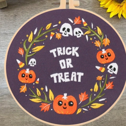 Diy Broderie paquet matériel Noël Halloween Débutant