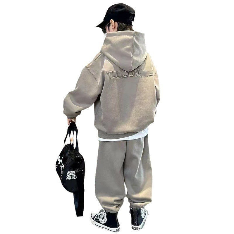 Pull-over en polyester pour enfants de taille supérieure