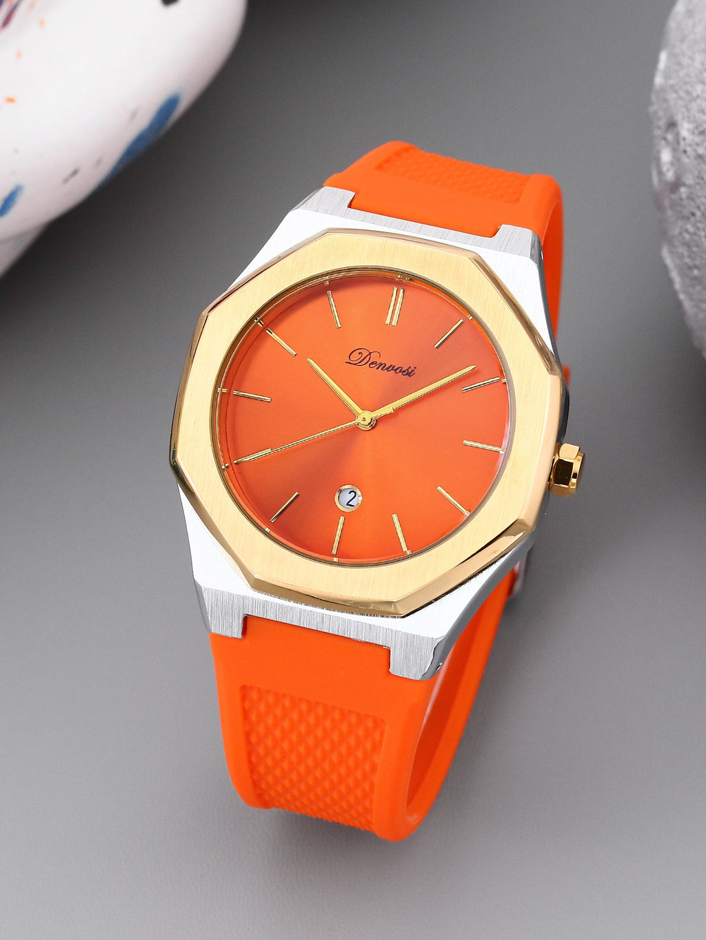 Montre Quartz imperméable élégante et minimaliste pour hommes