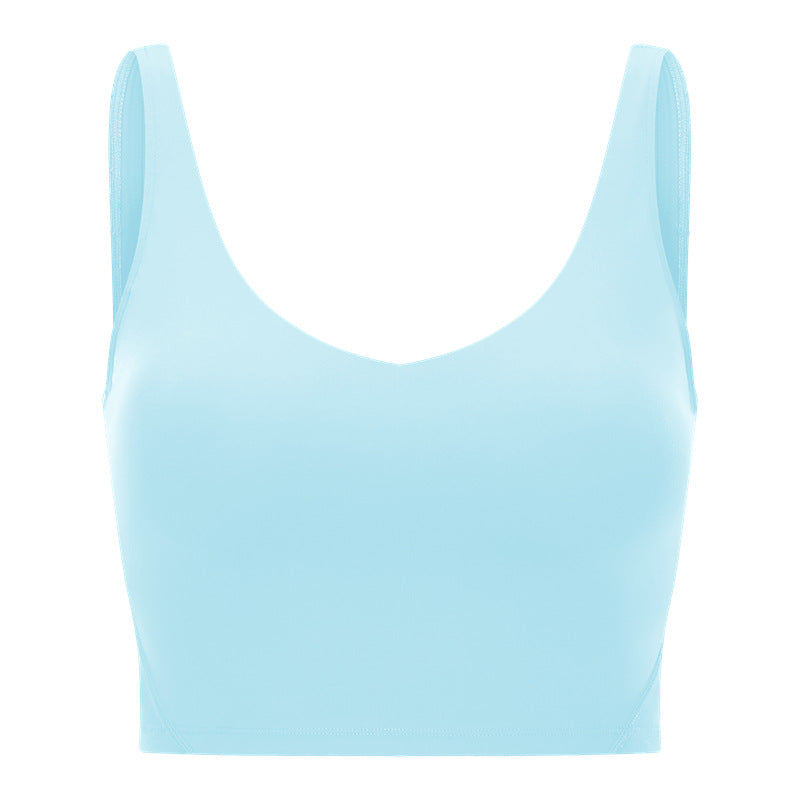 Soutien-gorge de sport de style Vest pour femmes