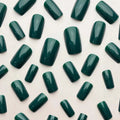 Moss Green Vintage Emerald Glossy Nail Polonais