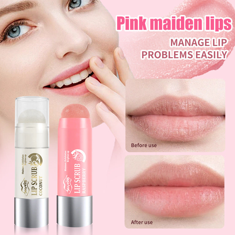 10g Lèvres hydratantes kératolytiques dans une forme de crème portable pour lèvres douces lisses