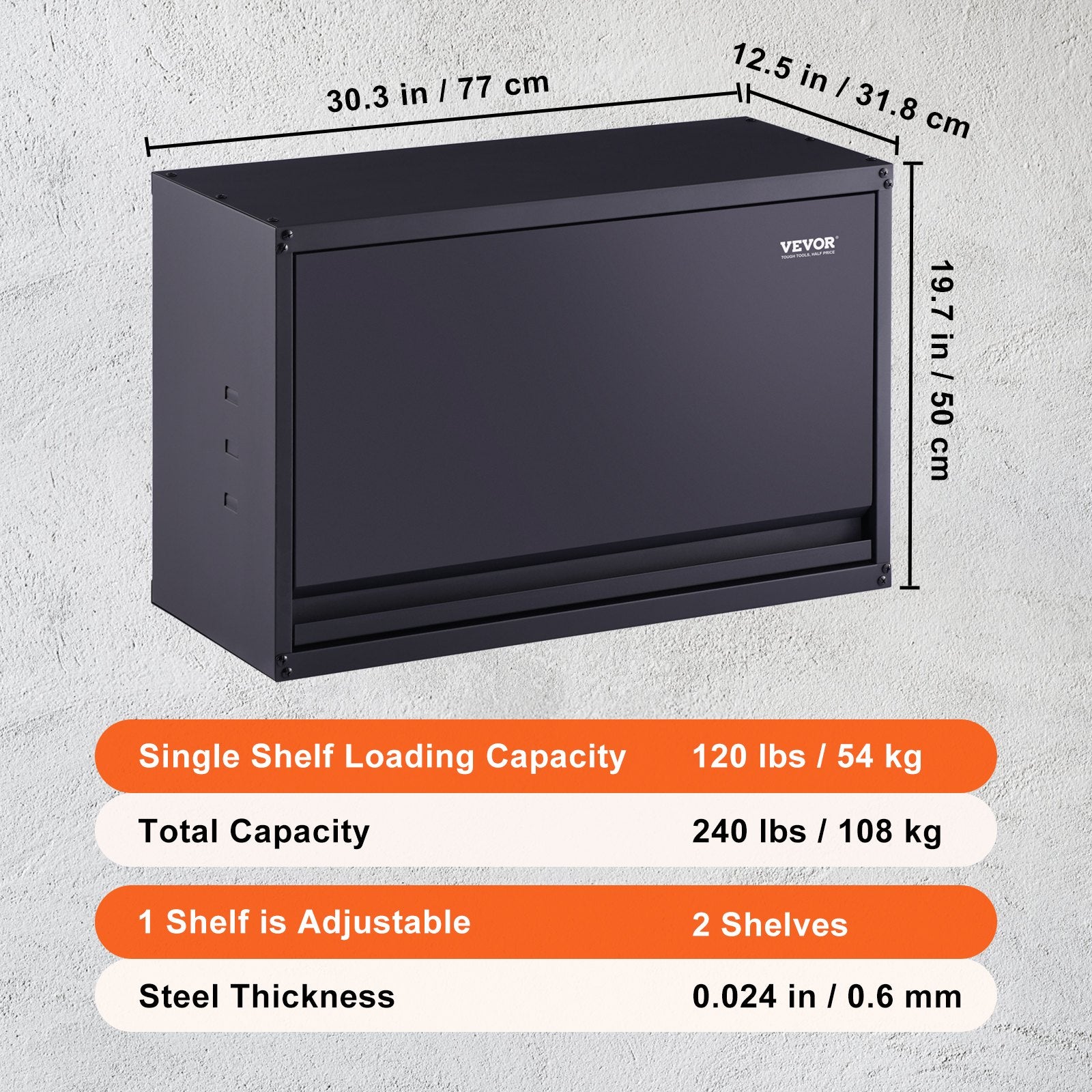 Cabinet de stockage de métaux VEVOR