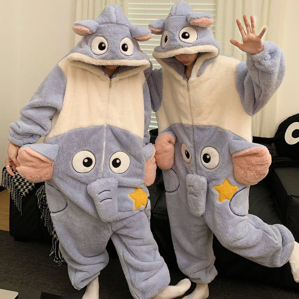 Ensemble de vêtements de salon pour jeunes de style caricature