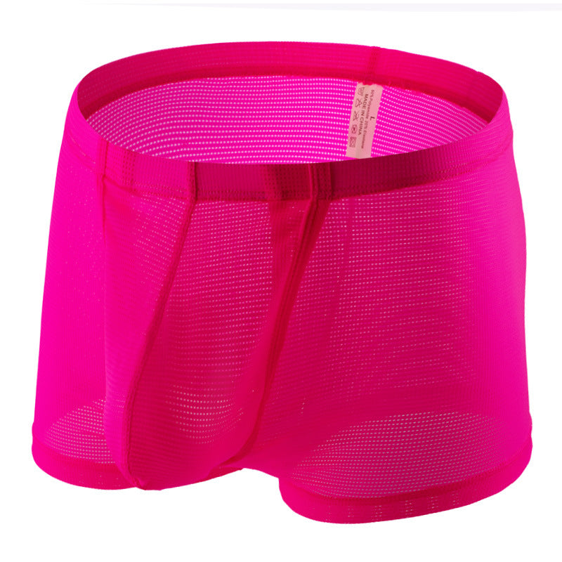 Design Mesh Boxers Sexy Trend Sous-vêtements pour hommes