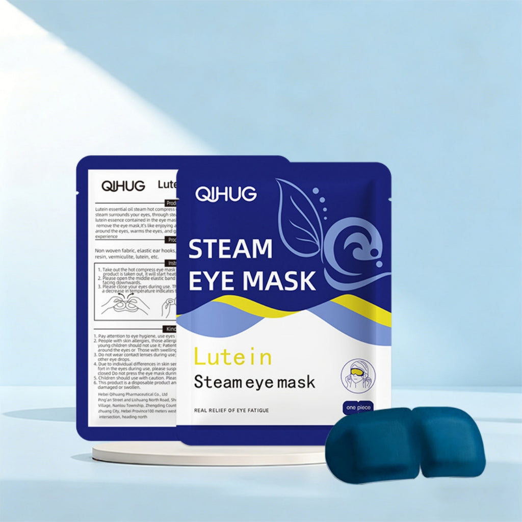 Masque des yeux à vapeur de lutéine pour le soulagement de la fatigue