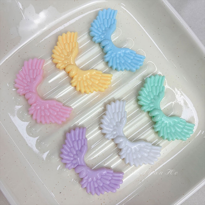 Perles d'Ailes d'Anges acryliques