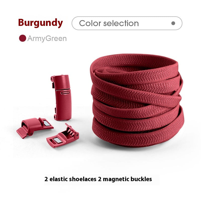 Boucle élastique de boucle de shoelace sans lazy Righten Rope sans attache magnétique