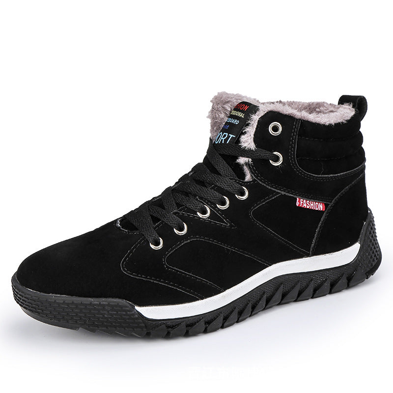 Chaussures en coton léger et léger de grande taille pour hommes