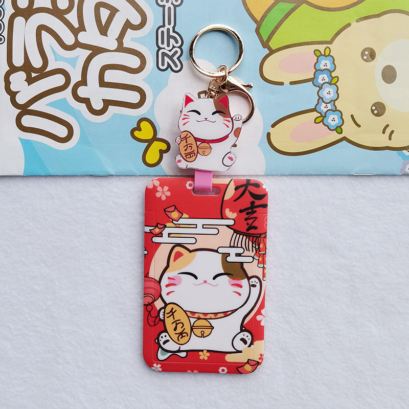 Lucky Cat Dix de milliers d'ensemble de certificats de bénédiction