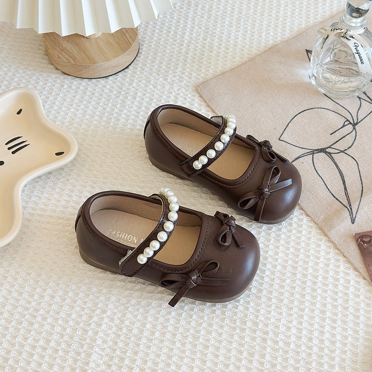 Chaussures en cuir pour filles