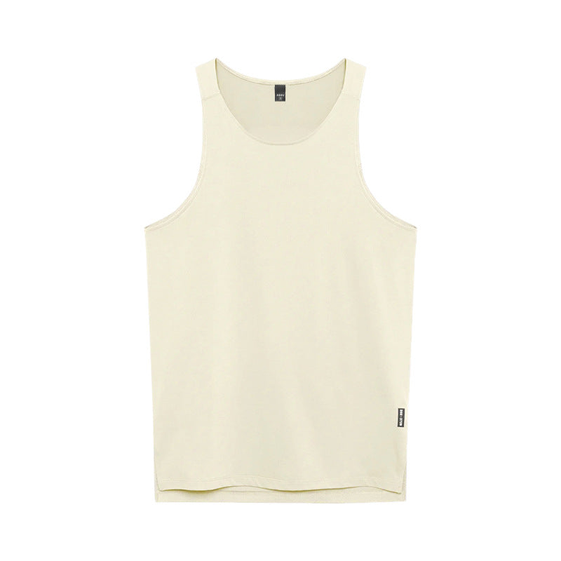 Men's Sports Vest Plus Taille Col rond imprimé