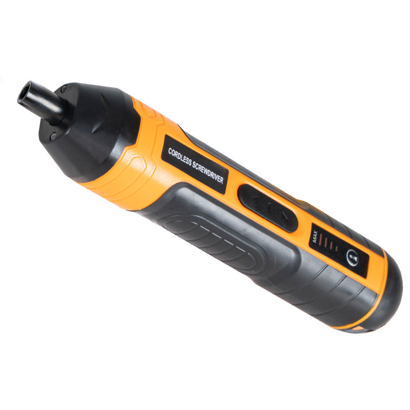Tournevis électrique jaune à main droite Lithium-ion avec 4 réglages de couple
