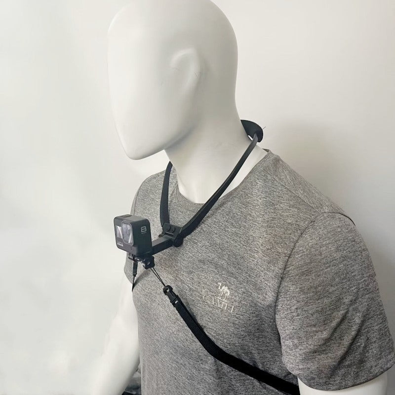 Halter Sports Camera Collar Mobile Phone Bracket 360 Camera Outdoor Luer Accessoires