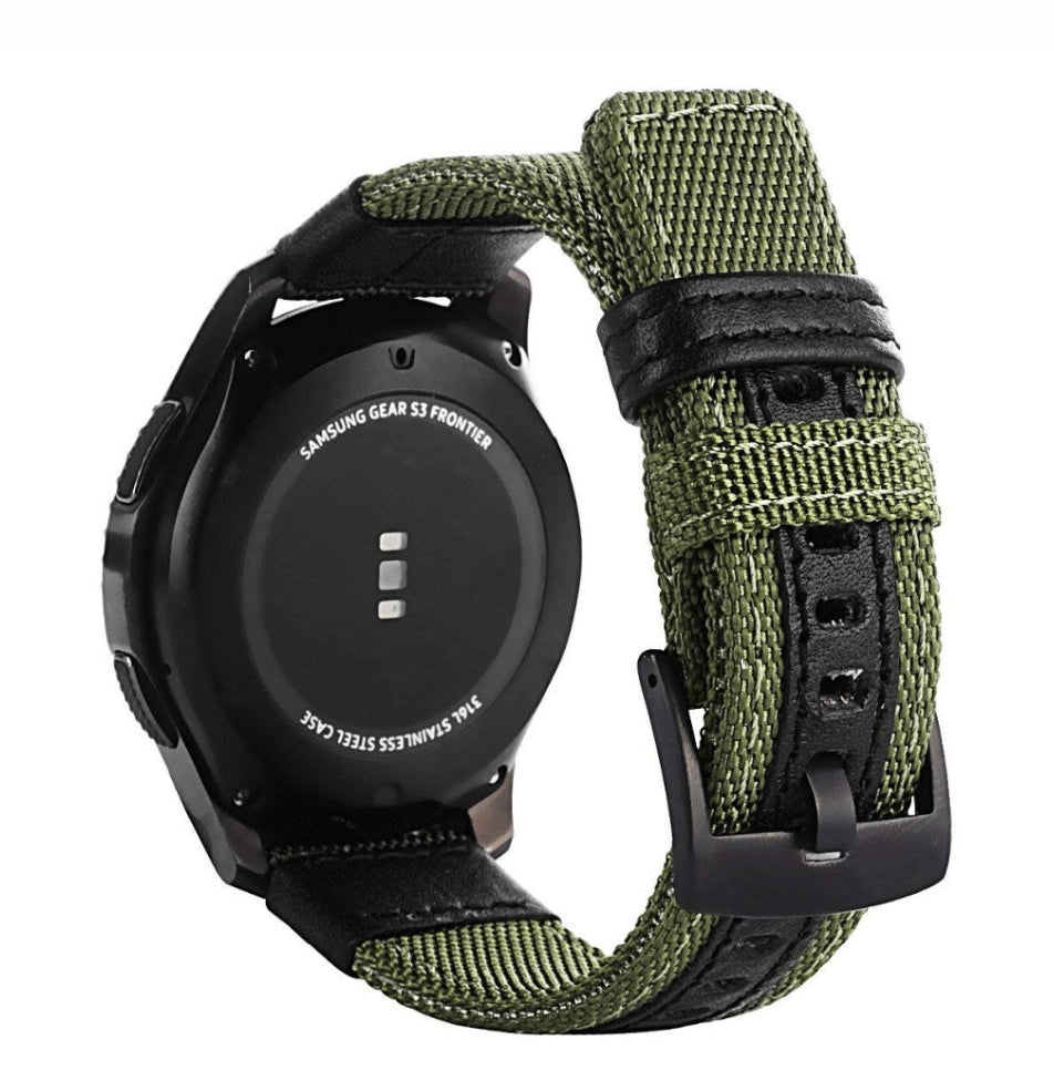 Bracelet de montre réglable en nylon tissé