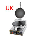 Single-head round electric flat commercial egg roll machine