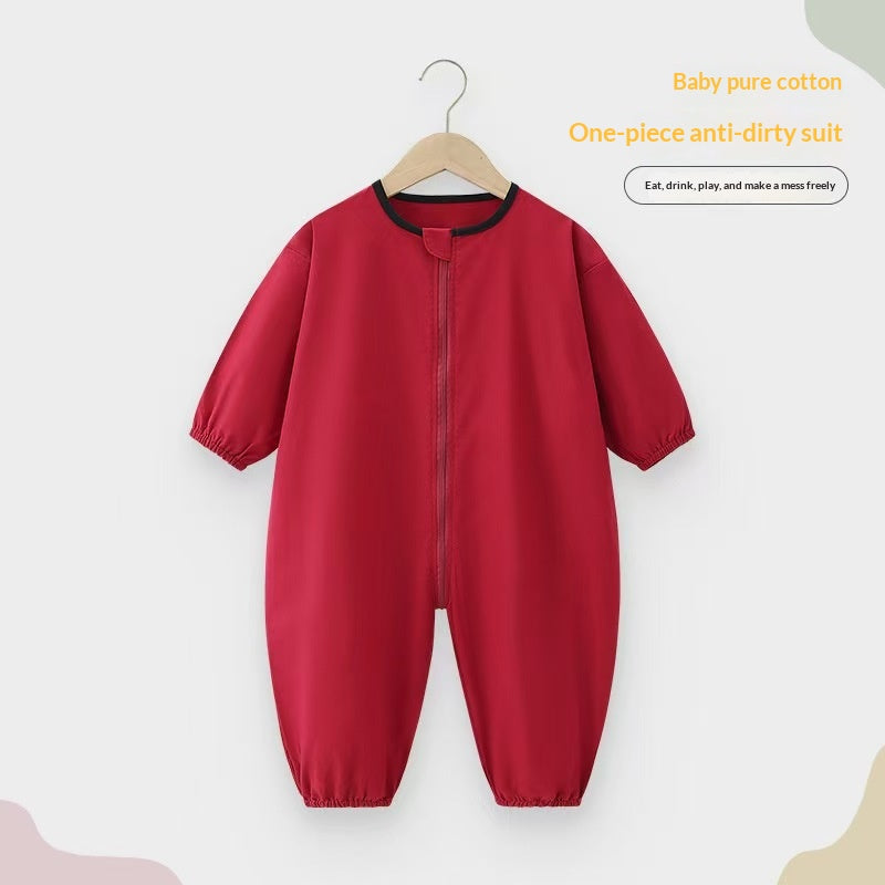 Baby Coverall Crawling Coton UV-Protective Jumpsuit