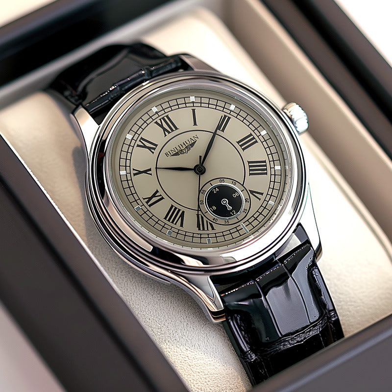 Montre Quartz homme classique et confortable résistant à l'eau