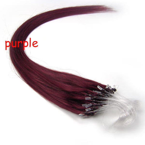 Couleur de cheveux pur ligne de pêche Extensions Bundles