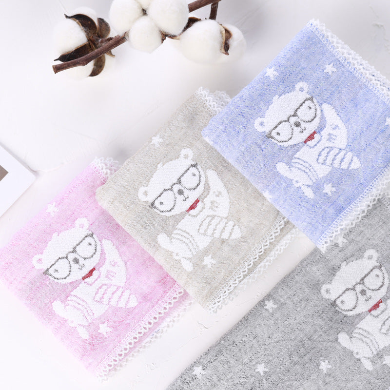 Serviettes de ménage en coton doux pour enfants et bébés
