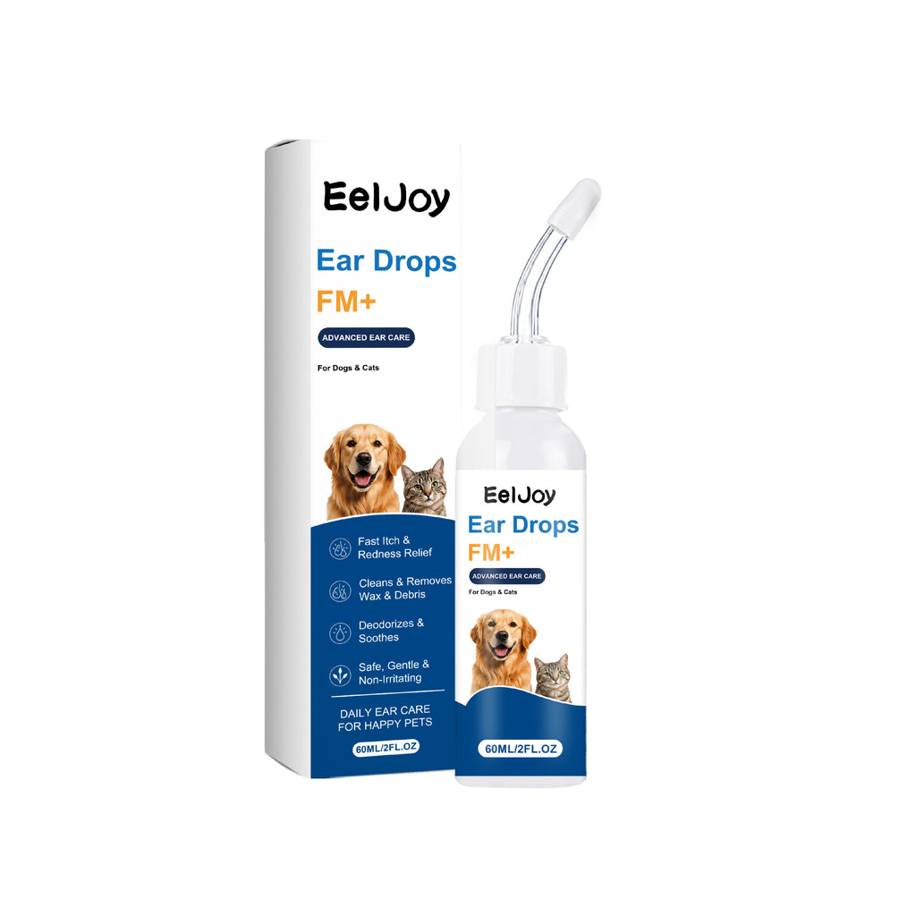 Soins de l'oreille pour animaux de compagnie Drops Nettoyage doux de l'oreille pour animaux de compagnie