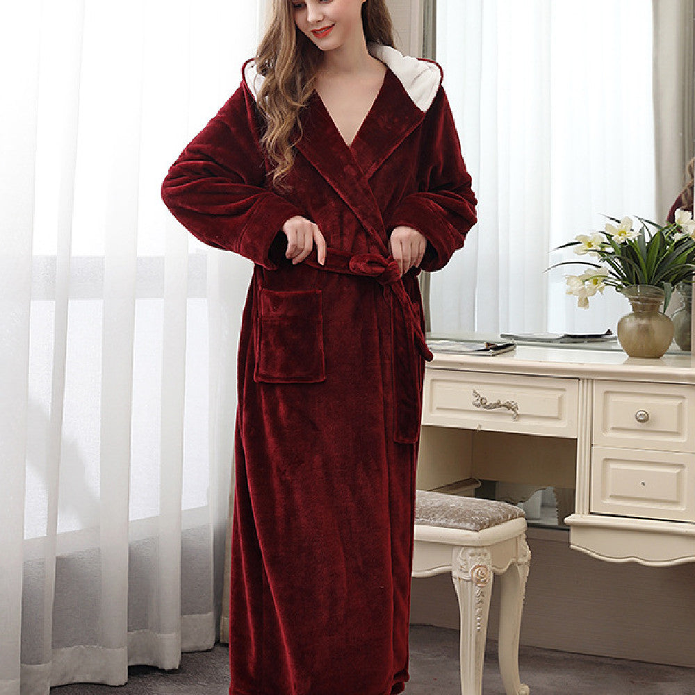 Pyjama de toilettage en velours gras pour hommes