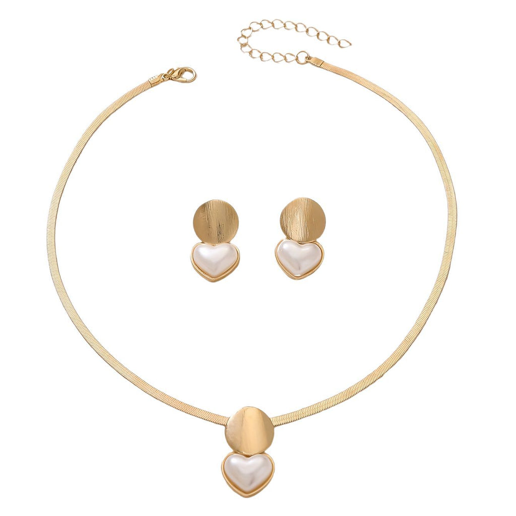 Collier pendentif en forme de coeur pour femmes