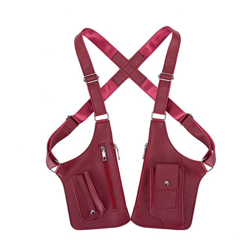 Sac à dos retro pour hommes - Sac à bandoulière réglable pour fauteuil roulant