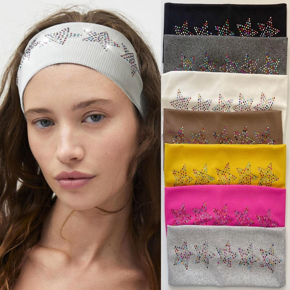 Bandeau Étoile Fashion Photo Prop Large Élastique