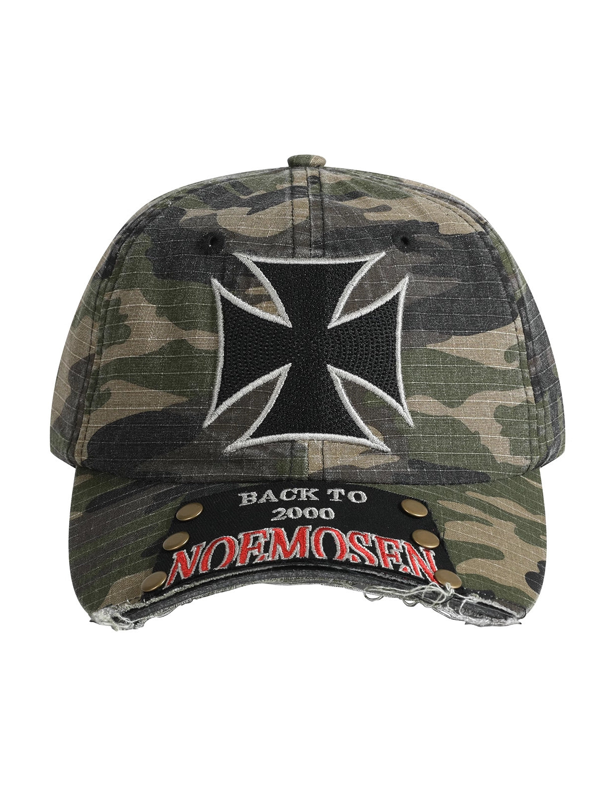 Casquette de baseball avec fermeture lavée