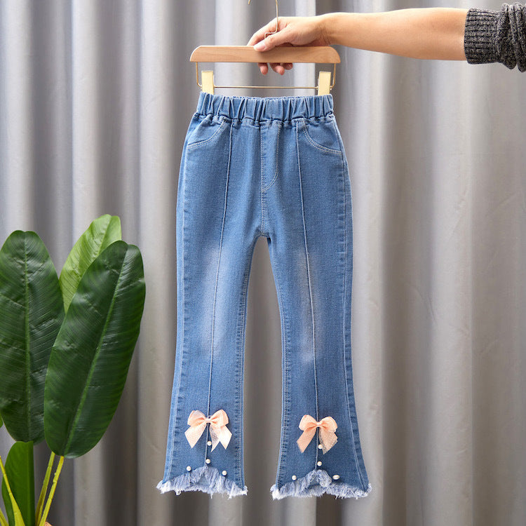 Pantalons à jambes larges pour enfants Conférencier occasionnel
