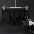 Personnalité Ice Silk U Convex Basse taille mince transparent Sexy Mesh Breathable Slips