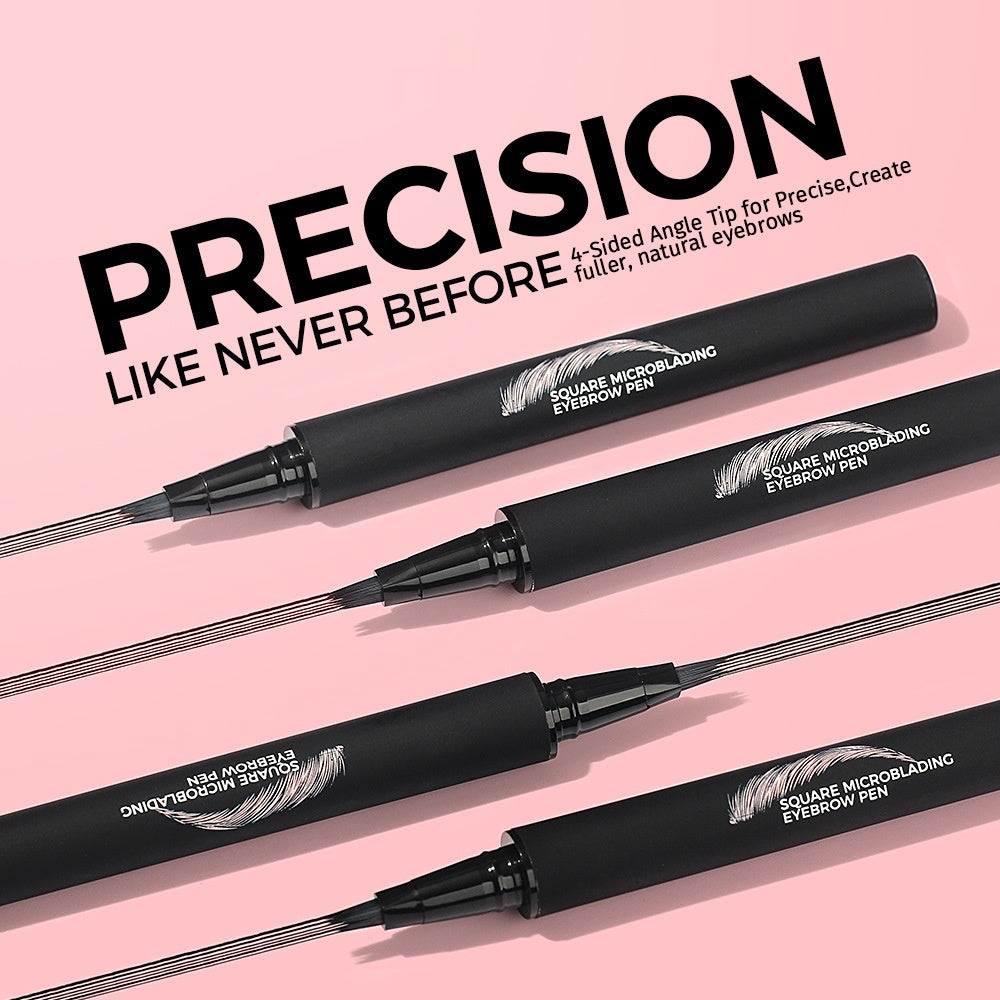 Crayon à sourcils liquides multi-fourches Sourcils sauvages Étanche Et à l'épreuve de la sueur