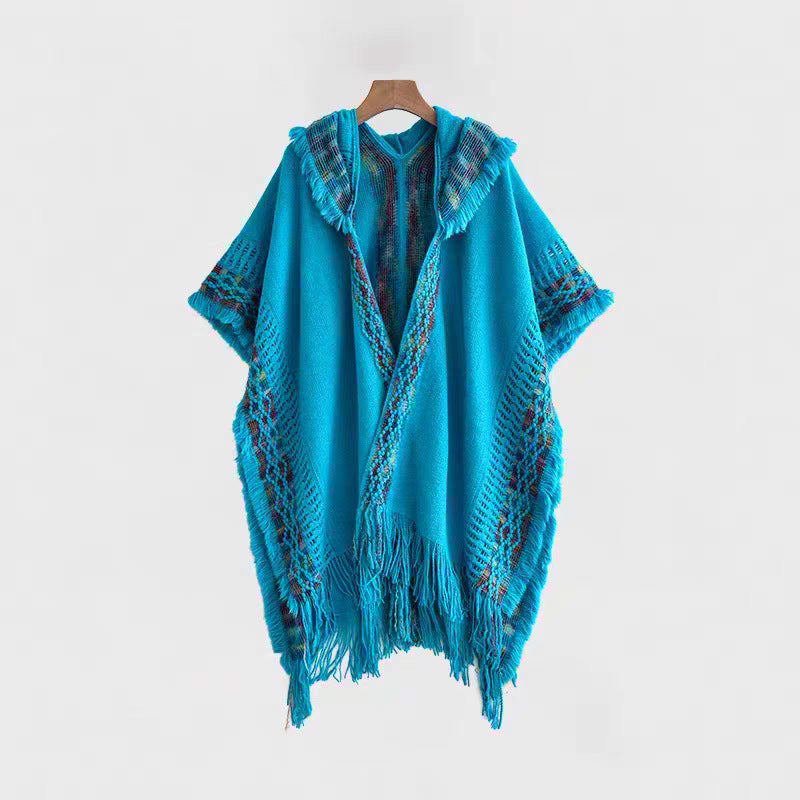 Châle à capuche mode pour les femmes Style ethnique