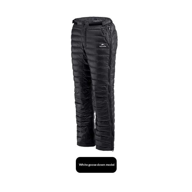Pantalon extérieur léger d'oie blanche d'hiver