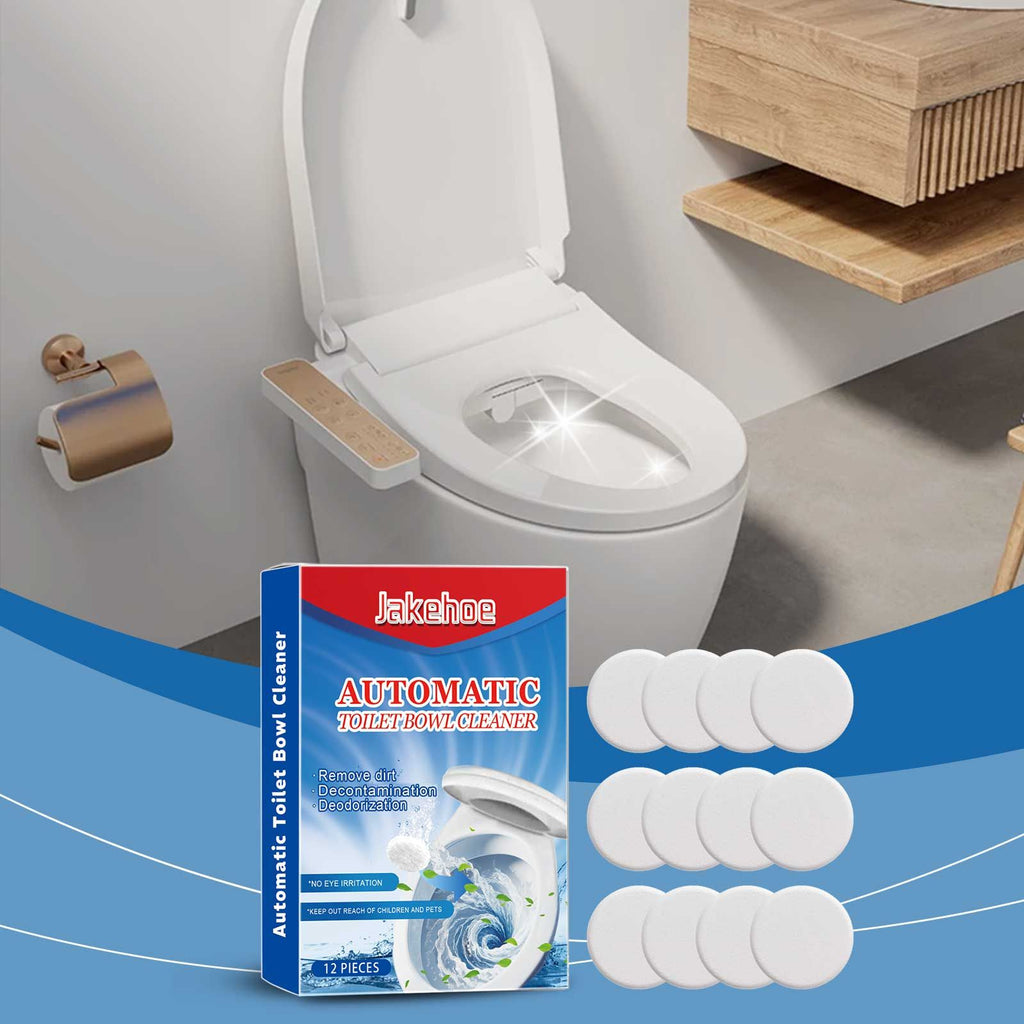 JAKEHOE Comprimés automatiques de nettoyage de cuvettes de toilette