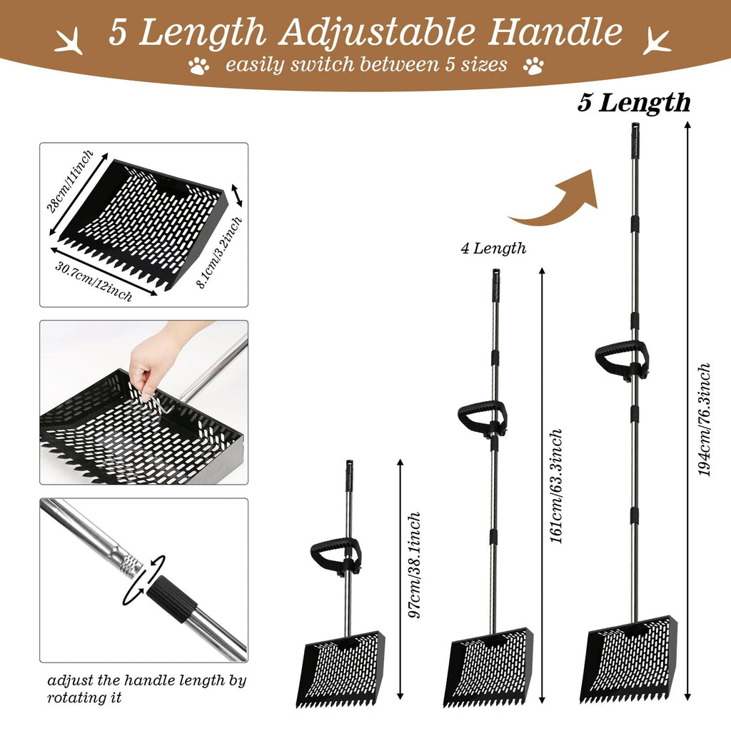 1 Pc. Coop de poulet Accessoire: Coop de poulet Scooper