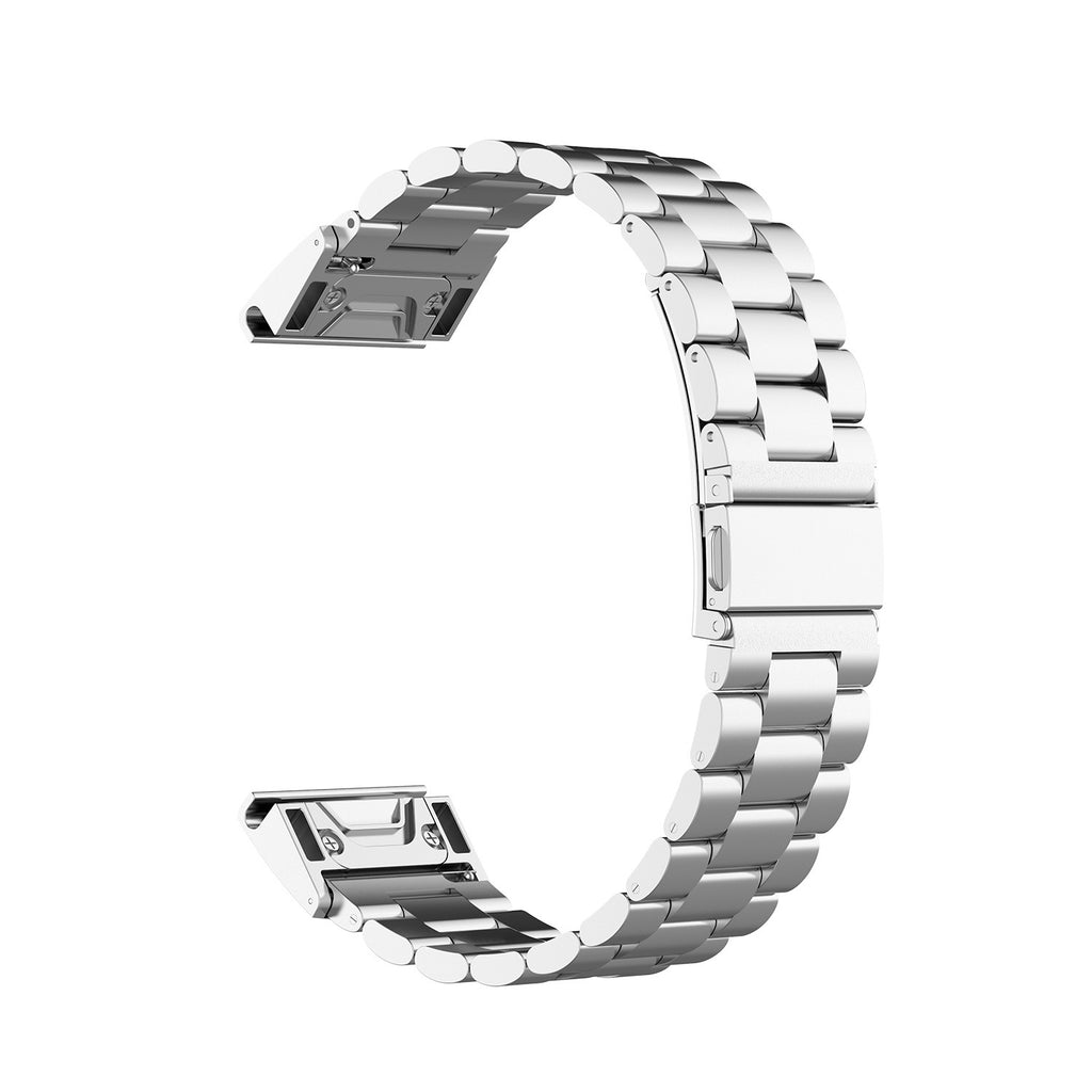 Bracelet de montre en métal à trois maillons à libération rapide