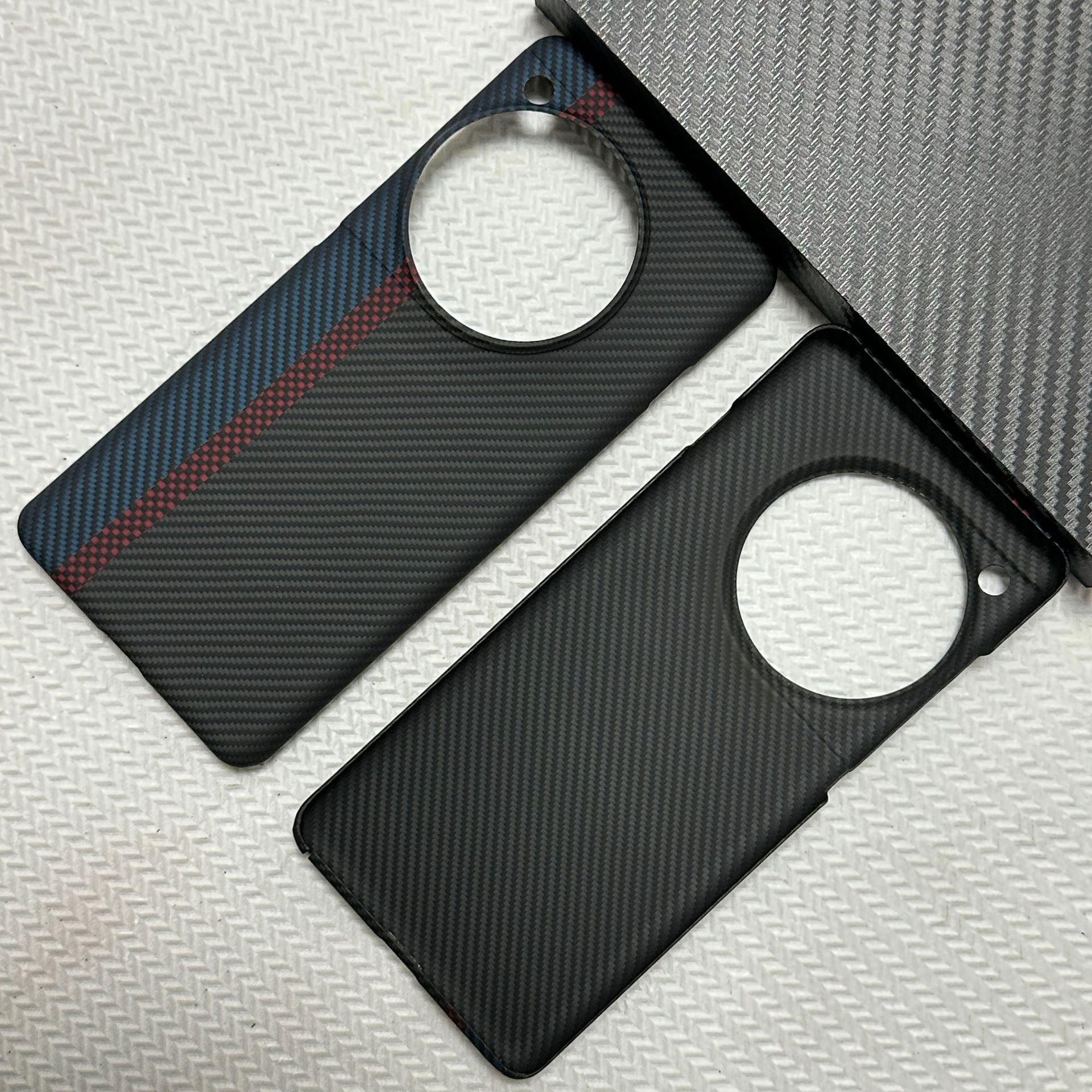 Protection anti-usure Shell Aramid Fibre boîtier de téléphone mobile magnétique