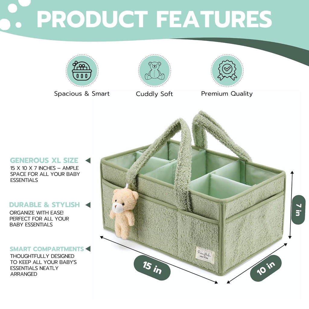 Diaper Caddy Organisateur pour changer de table