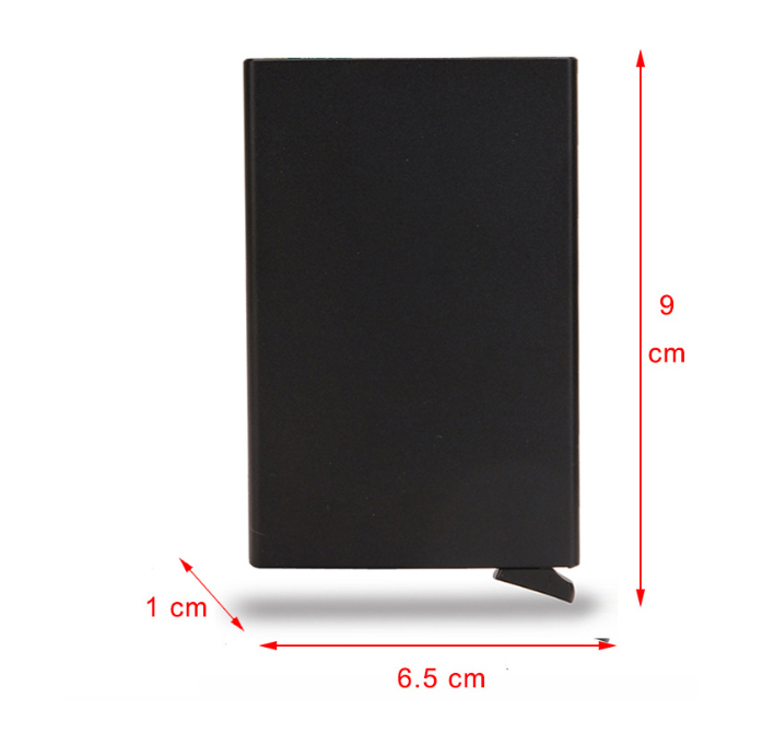 Porte carte de crédit en métal Smart Wallet