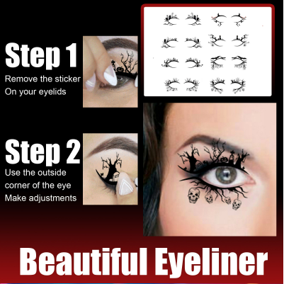 Patch Eyeliner d'Halloween